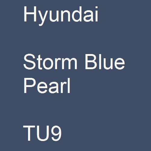 Hyundai, Storm Blue Pearl, TU9.